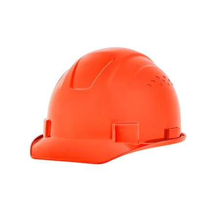 Jackson Safety Advantage Front Brim Hard Hat, Non-Vented, Hi-Vis Orange 20205